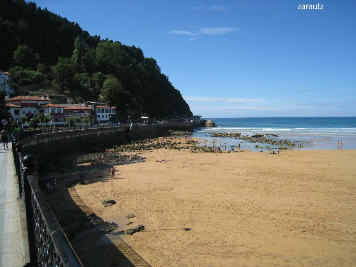 Zarautz Centro Garaje-Parking-Free Lägenhet Exteriör bild