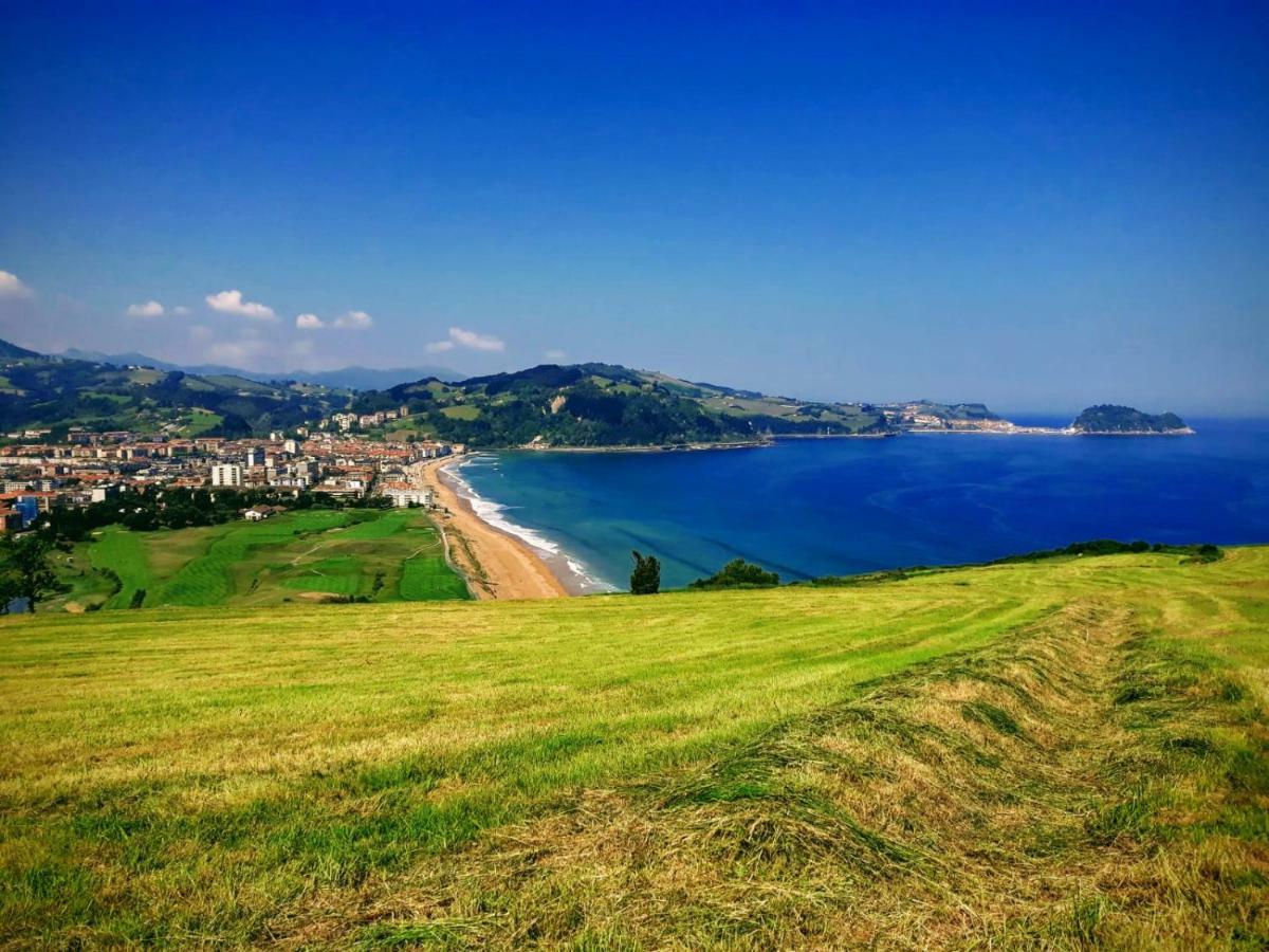 Zarautz Centro Garaje-Parking-Free Lägenhet Exteriör bild